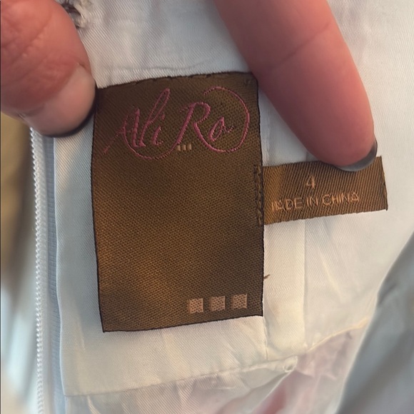 Ali Ro 100% Silk Colorful Abstract Dress - Picture 2 of 6